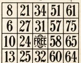 games bingo
